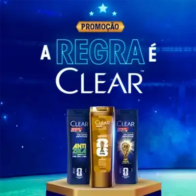 Promoção A Regra é Clear 2026