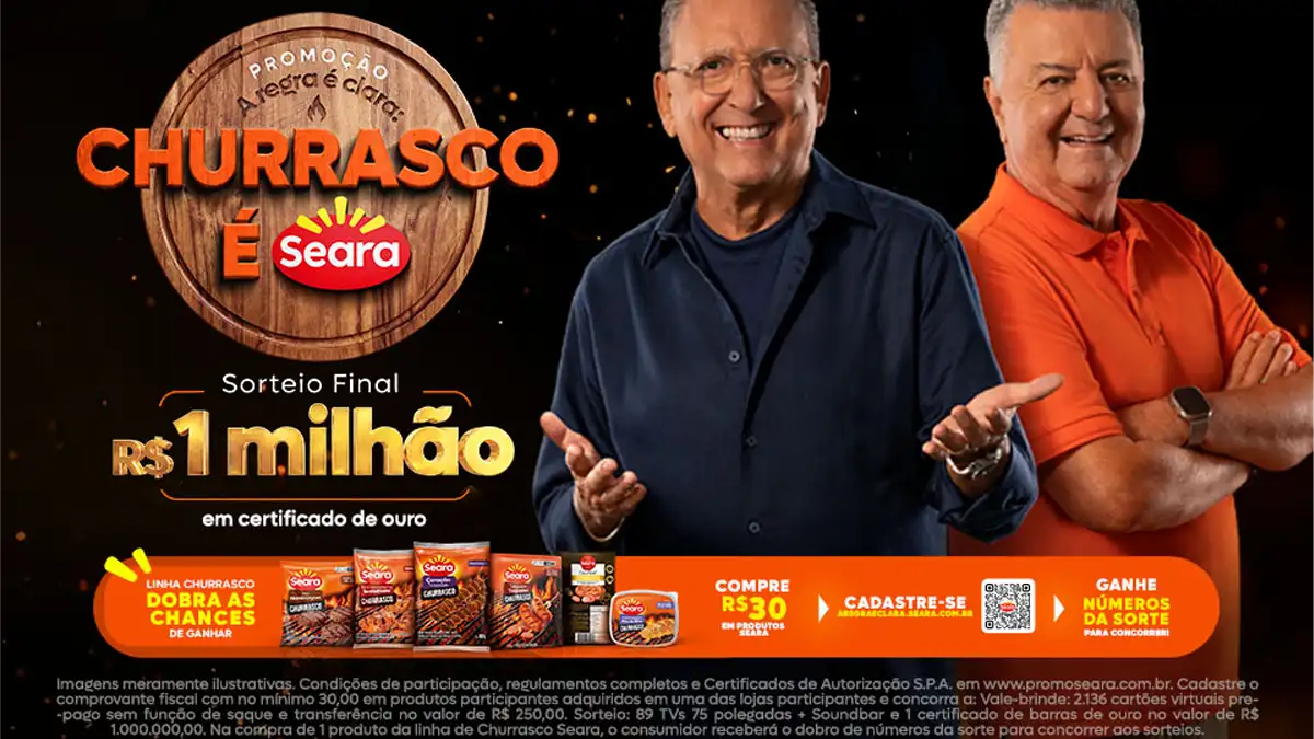 Banner Oficial da Promoção A Regra é Clara Seara